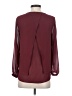 MICHAEL Michael Kors 100% Polyester Burgundy Long Sleeve Blouse Size P (petite) - photo 2