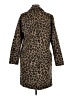 Love Tree 100% Polyester Animal Print Brown Coat Size M - photo 2