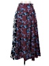 Tanya Taylor 100% Polyester Print Blue Formal Skirt Size 2 - photo 1