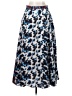 Tanya Taylor 100% Polyester Print Blue Formal Skirt Size 2 - photo 2