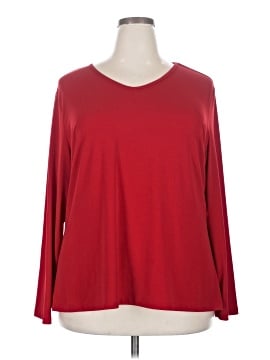 Susan Graver Long Sleeve T-Shirt (view 1)