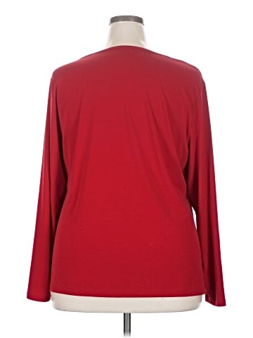 Susan Graver Long Sleeve T-Shirt (view 2)