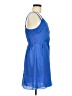 BCBGeneration 100% Polyester Solid Blue Cocktail Dress Size 6 - photo 4