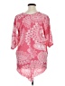 Assorted Brands 100% Rayon Pink Short Sleeve Blouse Size 1X - photo 2