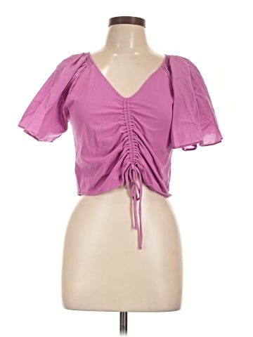 Maeve by Anthropologie Short Sleeve Blouse (view 1)