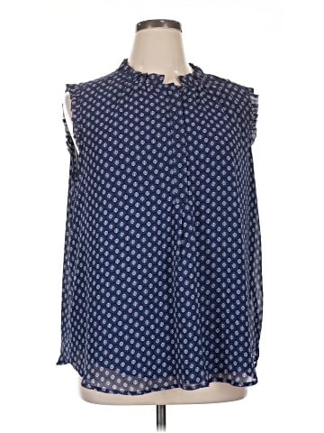 Q&A Sleeveless Blouse (view 1)