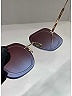 Christian Dior Silver Brown Sunglasses One size - photo 4