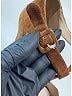Prada Brown Suede platform sandals Size EU 38 - photo 4