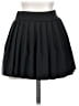 Unbranded Solid Black Casual Skirt Size S - photo 2