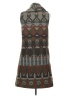 BKE 100% Polyester Brown Sweater Vest Size S - photo 2