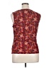 Chaps Burgundy Sleeveless Blouse Size XL - photo 2
