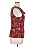 Chaps Burgundy Sleeveless Blouse Size XL - photo 4