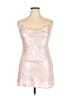 Meshki 100% Polyester Metallic Pink Cocktail Dress Size XL - photo 1