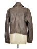 Elie Tahari 100% Leather Brown Tan Jacket Size M (estimated) - photo 2