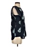 J.Crew 100% Polyester Blue Sleeveless Blouse Size 00 - photo 4