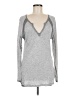 AMS Pure Gray Long Sleeve Top Size 8 - photo 1