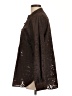 Coldwater Creek Brown Long Sleeve Blouse Size L - photo 5