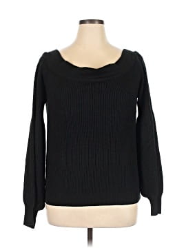 Olivia Grey Pullover Sweater (view 1)