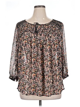 Two By Vince Camuto 3/4 Sleeve Blouse