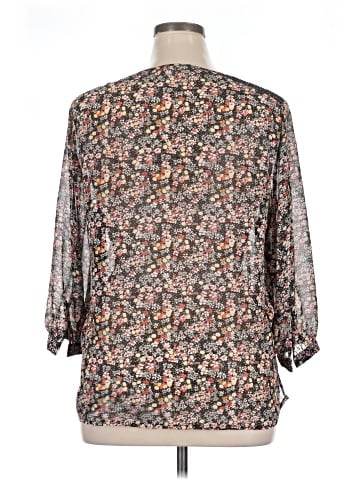 TWO by Vince Camuto 3/4 Sleeve Blouse (view 2)