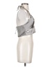 Garage 100% Polyester Silver Tank Top Size S - photo 4