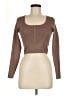 Happily Grey Brown Pullover Sweater Size M - photo 1