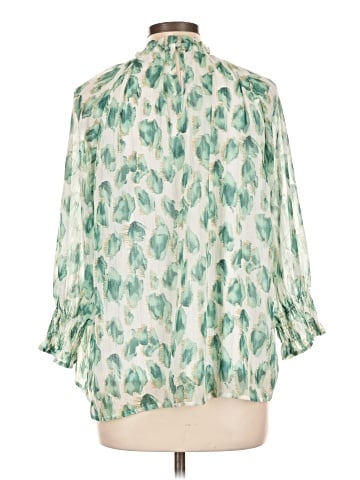 Entro 3/4 Sleeve Blouse (view 2)