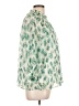 Entro 100% Polyester Green 3/4 Sleeve Blouse Size L - photo 4