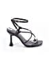 Open Edit Black Sandals Size 6 - photo 1