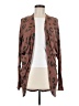 Assorted Brands Animal Print Brown Cardigan Size M - photo 1