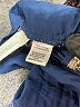 Ann Taylor LOFT 100% Cotton Chevron-herringbone Blue Shorts Size 14 - photo 4