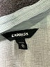 Express Stripes Gray Long Sleeve Button-Down Shirt Size XL - photo 7