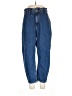 Zara 100% Cotton Solid Blue Jeans Size 10 - photo 1