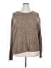 Time and Tru Animal Print Brown Pullover Sweater Size 20 - photo 1