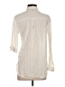 Primark 100% Cotton Stripes Ivory 3/4 Sleeve Button-Down Shirt Size 4 - photo 2