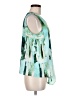 DKNYC 100% Polyester Teal Green Sleeveless Blouse Size M - photo 4