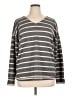 Haven Well Within Stripes Gray Pullover Sweater Size XL - photo 1