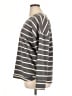 Haven Well Within Stripes Gray Pullover Sweater Size XL - photo 5