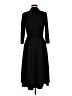 Calvin Klein Solid Black Casual Dress Size 8 - photo 2