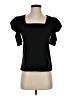 Nine West Black Short Sleeve Top Size S - photo 1