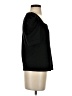 Nine West Black Short Sleeve Top Size S - photo 4