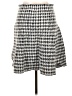 Max Studio Houndstooth Gray Casual Skirt Size L - photo 2