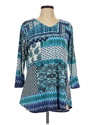 Parsley & Sage 3/4 Sleeve Top (view 1)