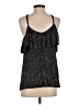 Sun & Shadow Black Sleeveless Top Size S - photo 2