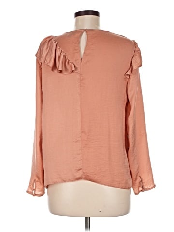 Topshop Long Sleeve Blouse (view 2)