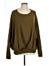 Mark 100% Polyester Green Pullover Sweater Size L - photo 1