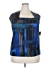 Kasper Blue Sleeveless Blouse Size 2X - photo 1