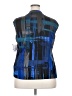 Kasper Blue Sleeveless Blouse Size 2X - photo 2