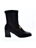 ZAC Zac Posen 100% Leather Black Ankle Boots Size 8 1/2 - photo 1
