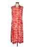 CAbi Print Red Casual Dress Size M - photo 1